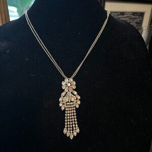 Vintage bling necklace